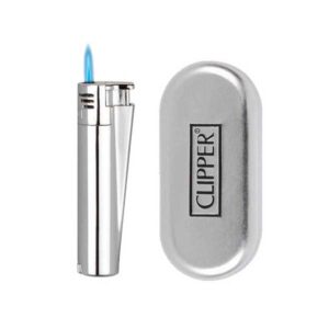 Clipper Matt Silver Jet Flame