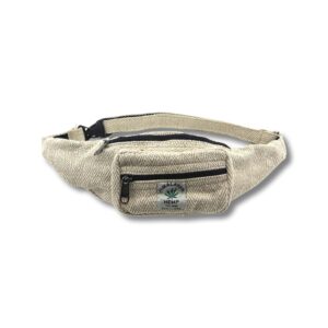 Handemade Hymalayan Hemp Money Belt - Natural