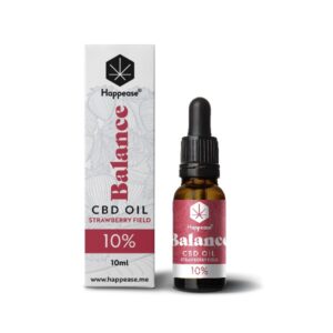 Happease® Balance 10% CBD Oil Strawberry Field (10ml)