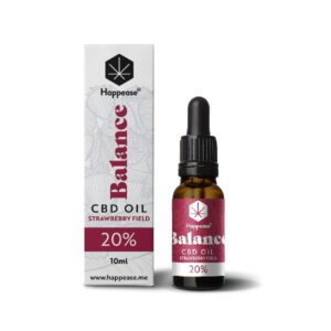 Happease® Balance 20% CBD Oil Strawberry Field (10ml)