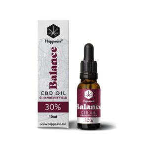 Happease® Balance 30% CBD Oil Strawberry Field (10ml)