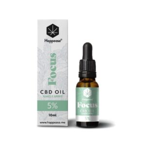 Happease Focus 5% CBD Oil Jungle Spirit (10ml)