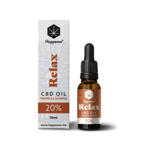 Happease® Relax 20% CBD Oil Tropical Sunrise (10ml)