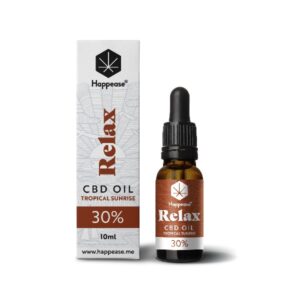 Happease® Relax 30% CBD Oil Tropical Sunrise (10ml)