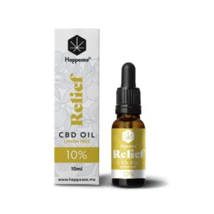 Happease® Relief 10% CBD Oil Lemon Tree (10ml)