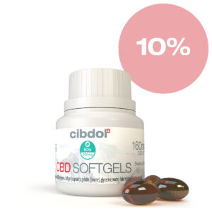 CIBDOL - CBD Softgel Capsules 10%