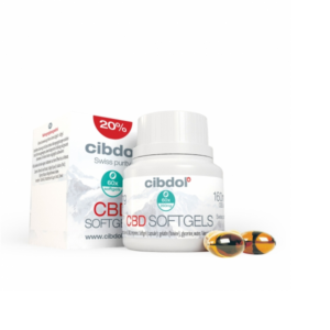 CIBDOL - CBD Softgel Capsules 20%