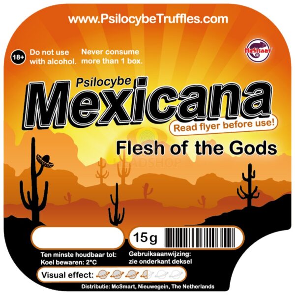 Psilocybe Truffles Mexicana 15 gram - 5 stuks